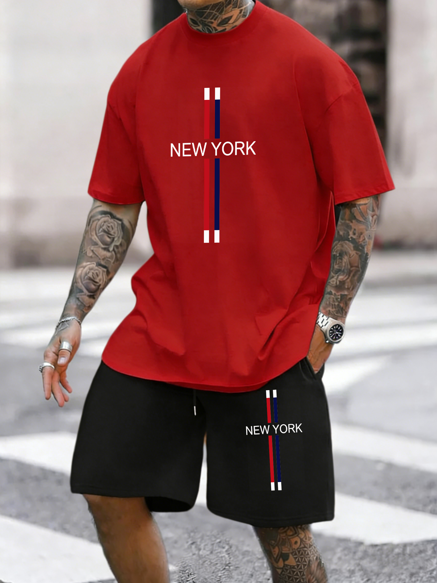 High Street Fashion New York - New York Creativity Prints Summer Cotton
