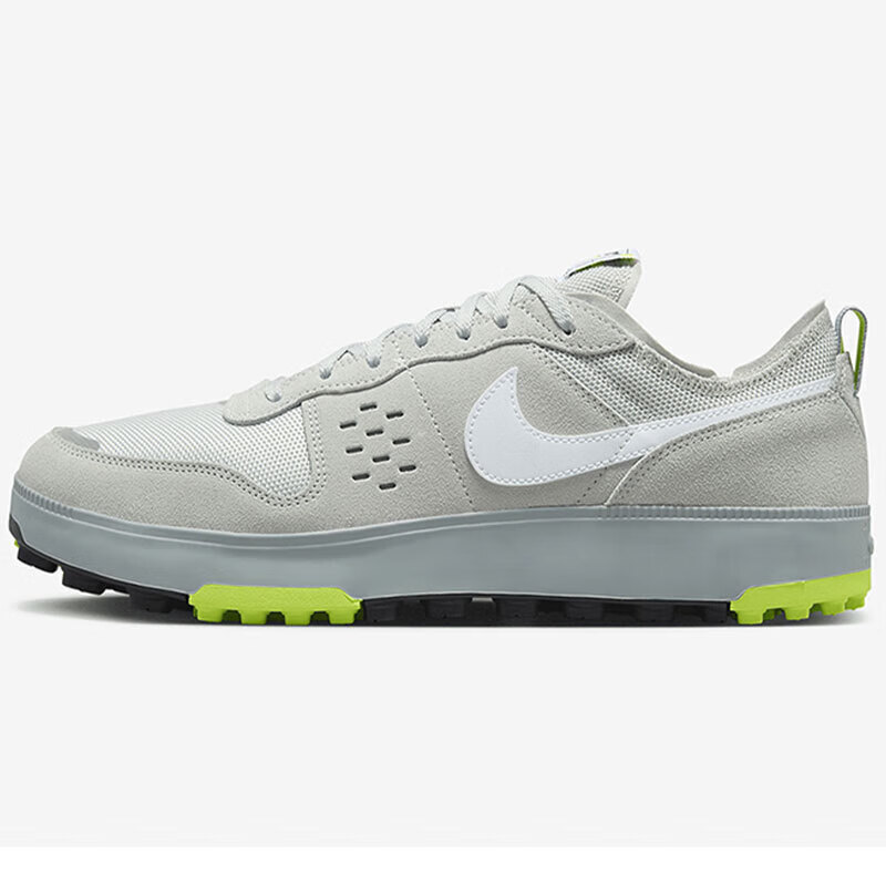 Street Fashion Nike - Nike Wear-Resistant Suede Mesh Patchwork Supportive