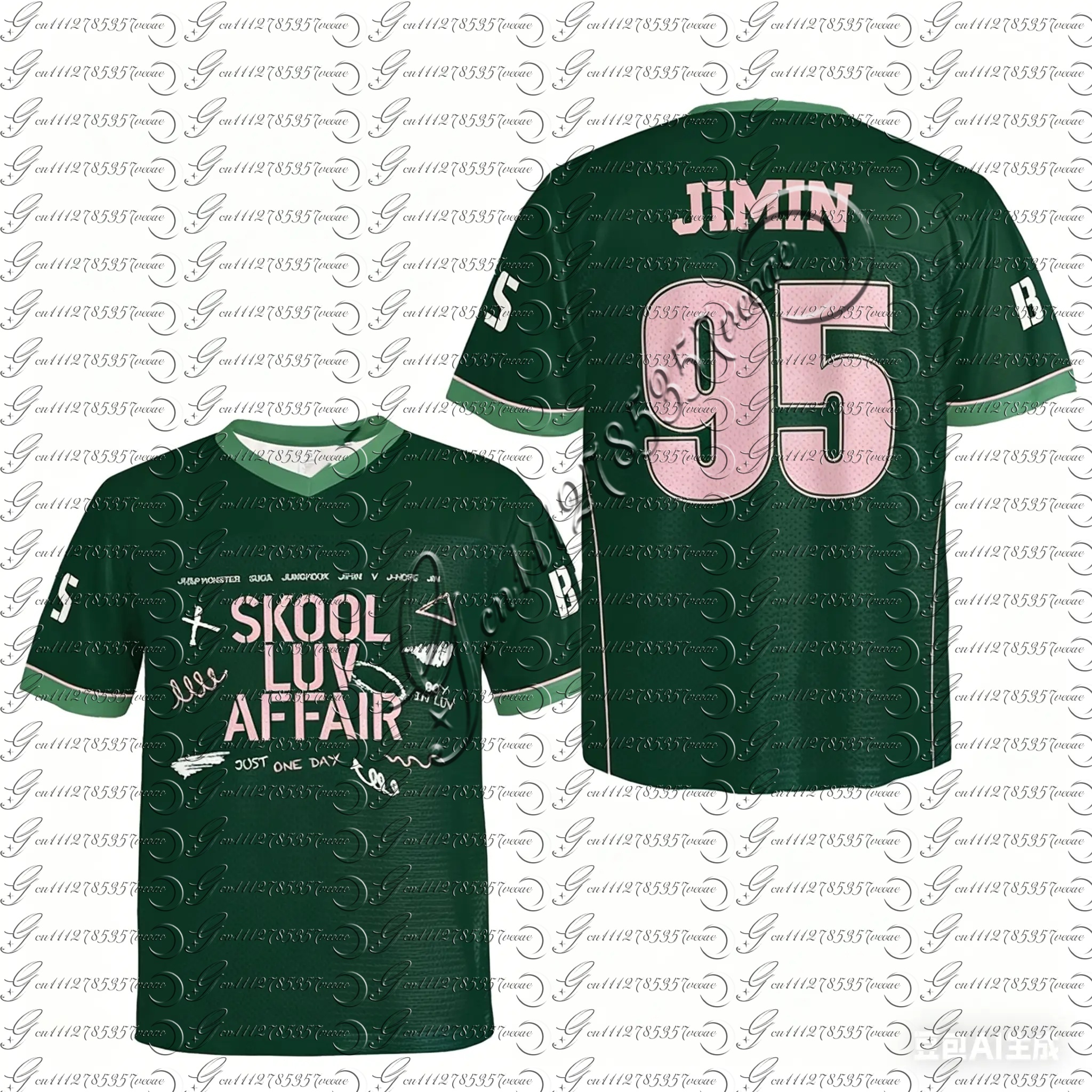 Street Fashion Kpop - Kpop Inspired 97 Graphic Jersey, Skool