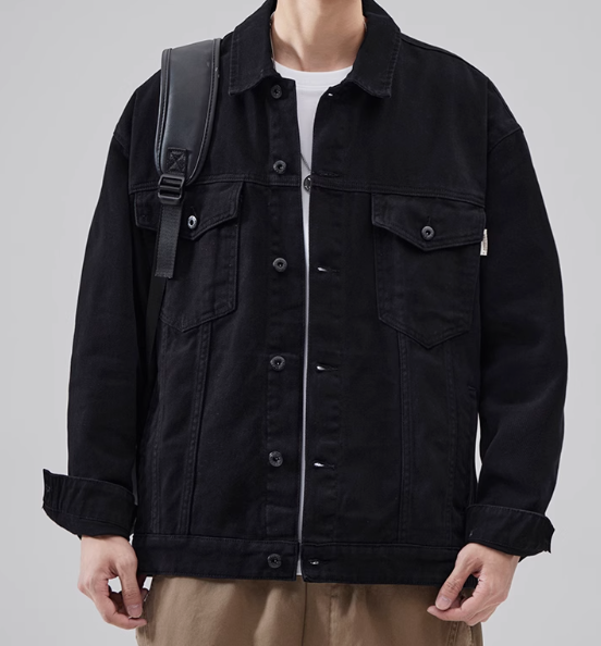 Street Fashion Jacket Men - 2025 Fall Men's Clothing Workwear Jacket