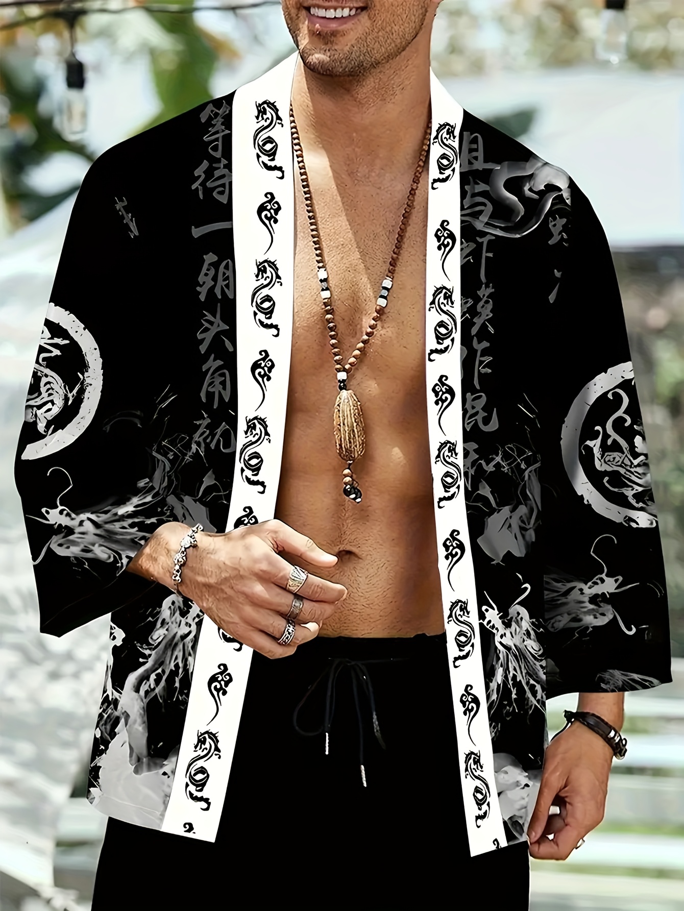 Street Fashion Styles - The 2026 summer new men's kimono