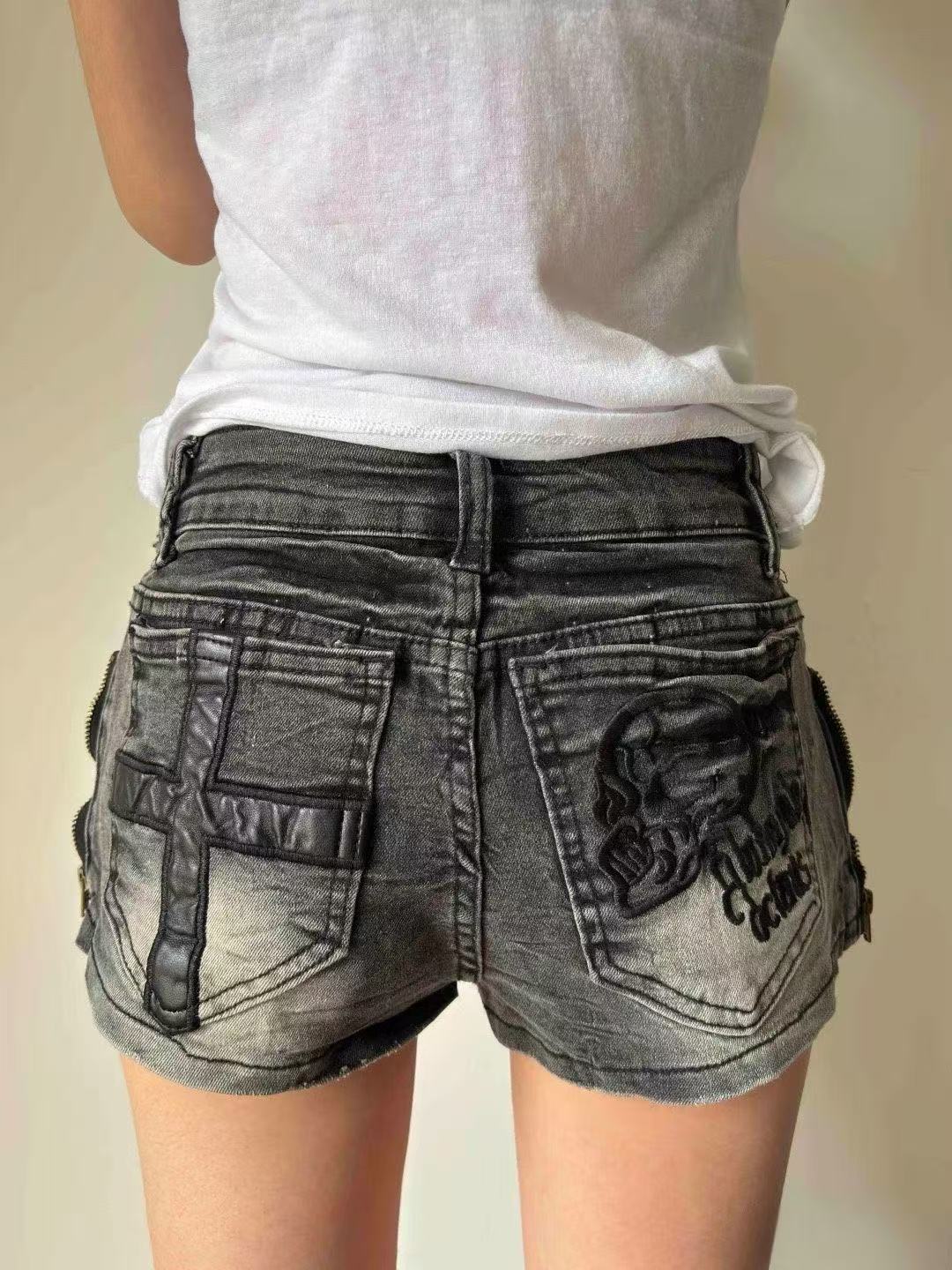 Street Fashion Jeans - Summer Women's American Retro Workwear Denim
