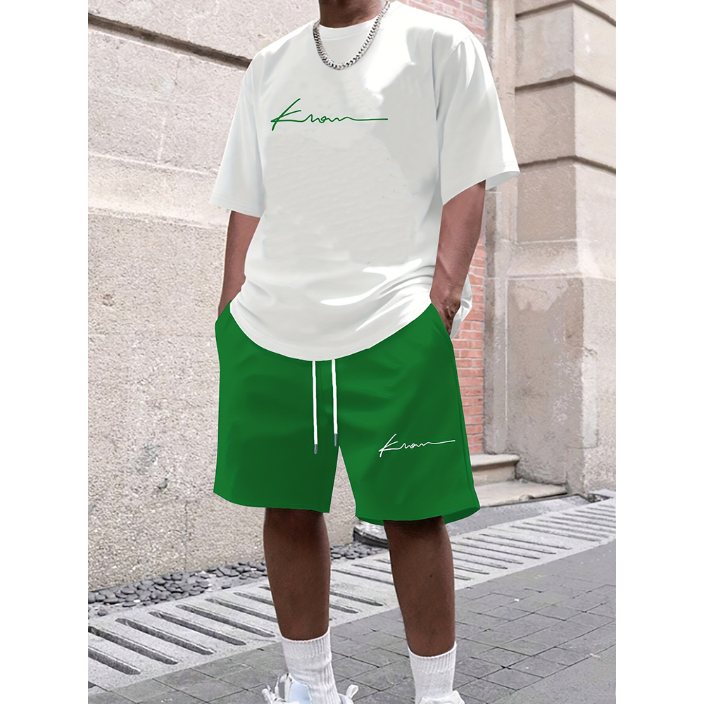 Street Fashion Style - Summer New Basic Casual Men's Printed