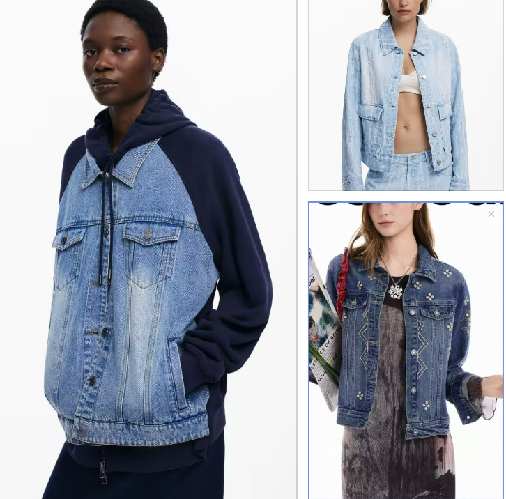 Street Fashion In Spain - Spain new embroidery flowers high street