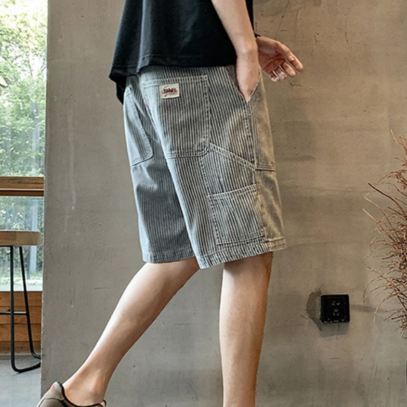 Street Fashion Jeans - Short Jeans Pants for Men Blue