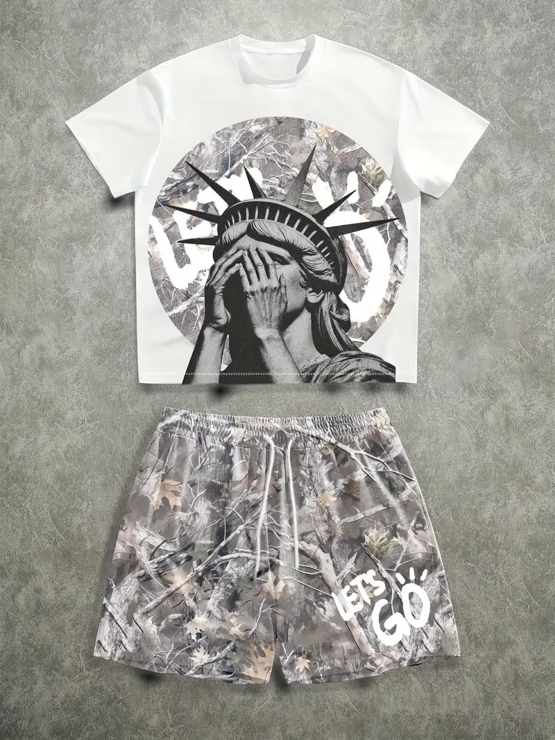 Street Fashion Style - The 2026 Summer New men's Set