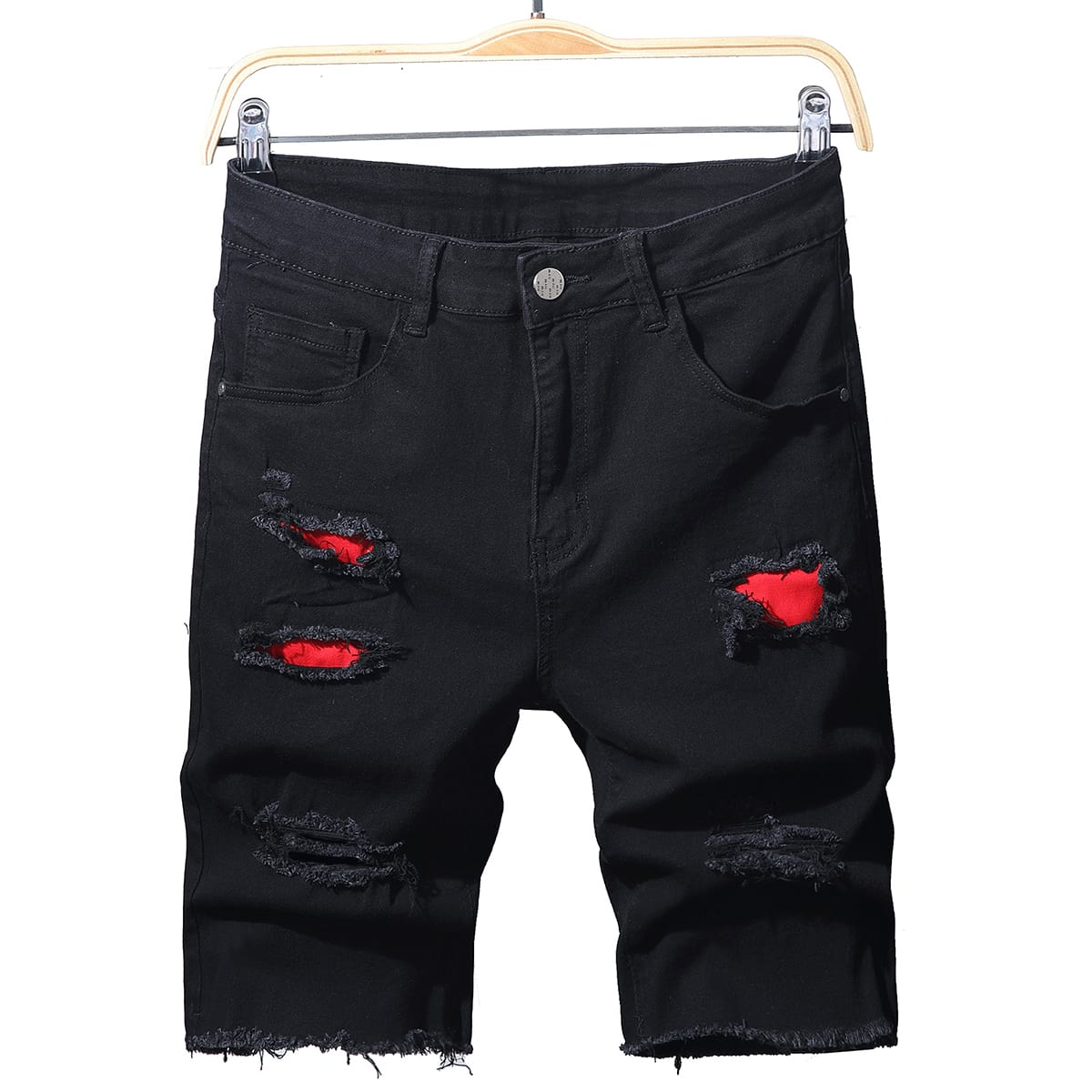 Street Fashion Jeans - Summer Slim Stretch Men Short Jeans
