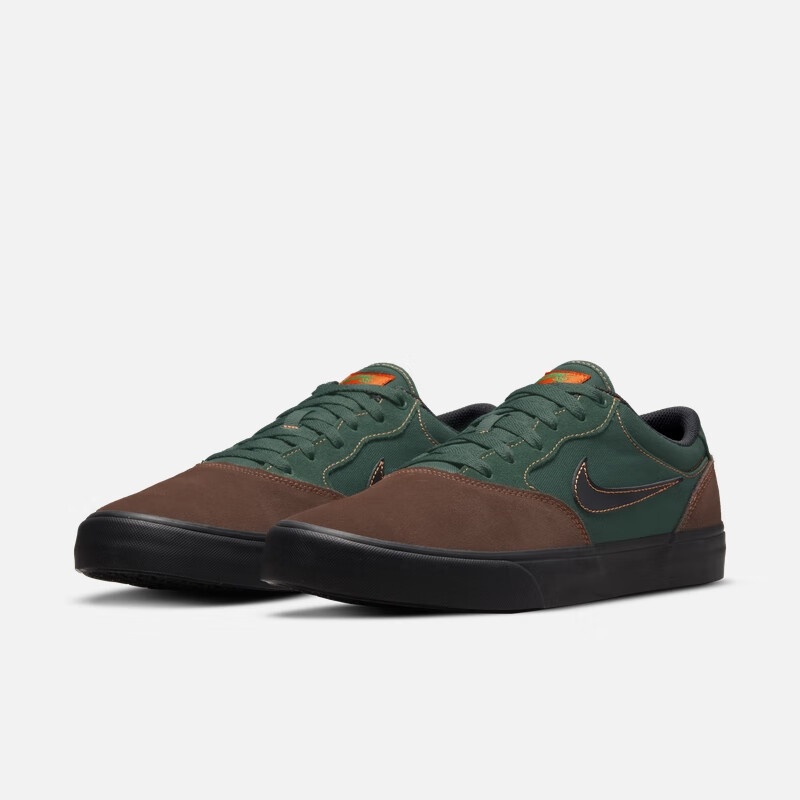 Street Fashion Nike - Nike Sb Series Swoosh Suede Wear-Resistant