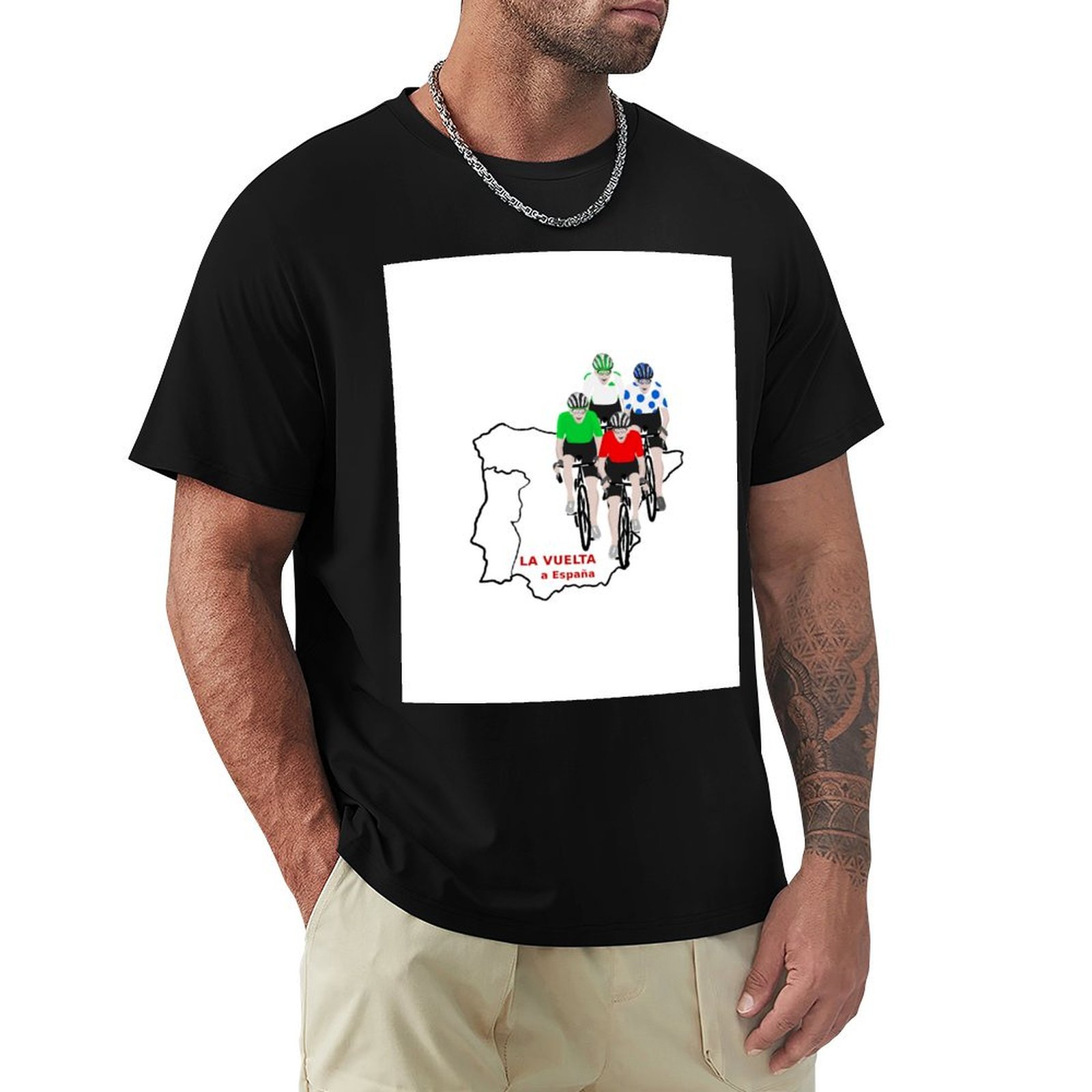 Street Fashion In Spain - La Vuelta Spain T-Shirt Street Fashion