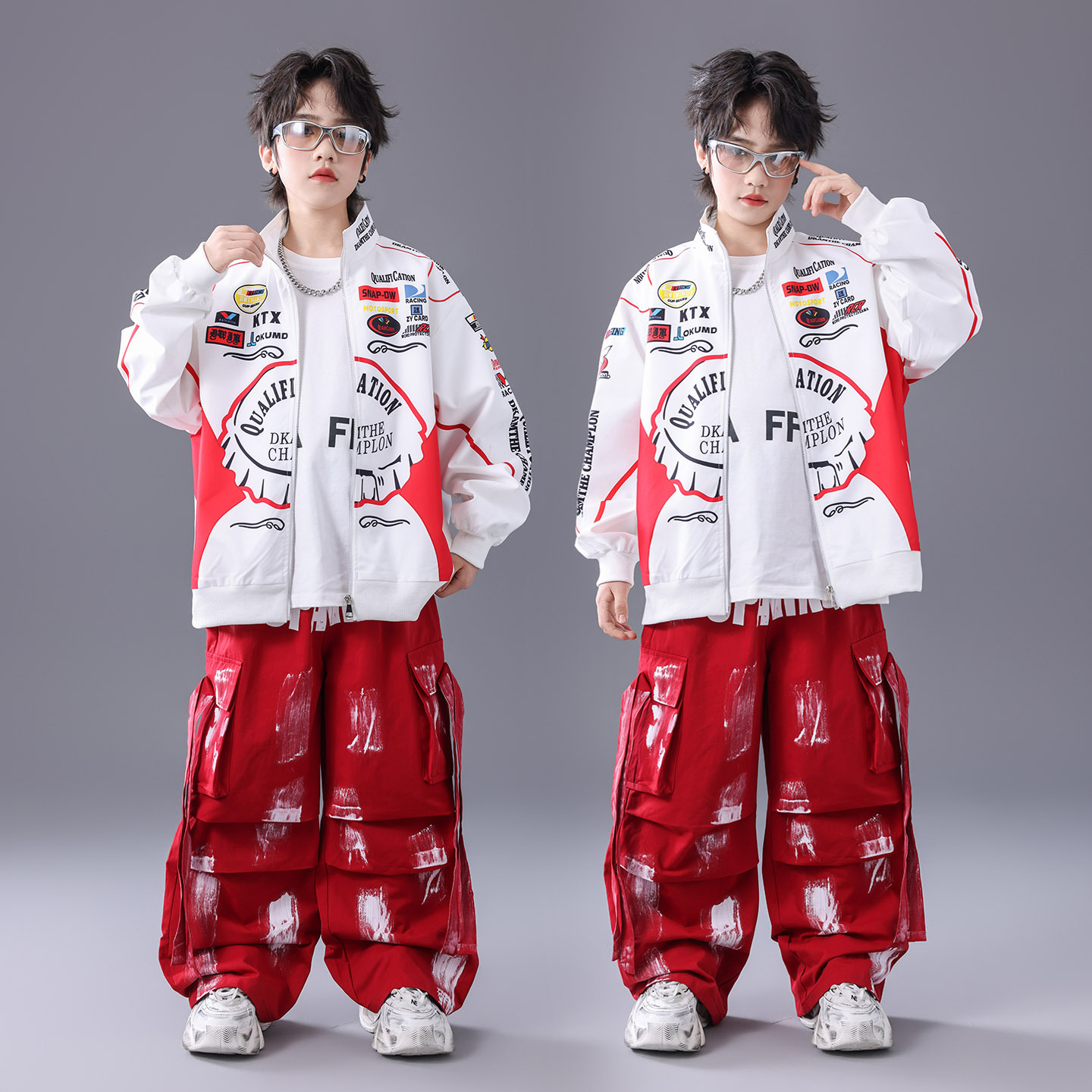 Boys K-pop Fashion Print Jacke - Street Fashion Kpop recensie en prijs