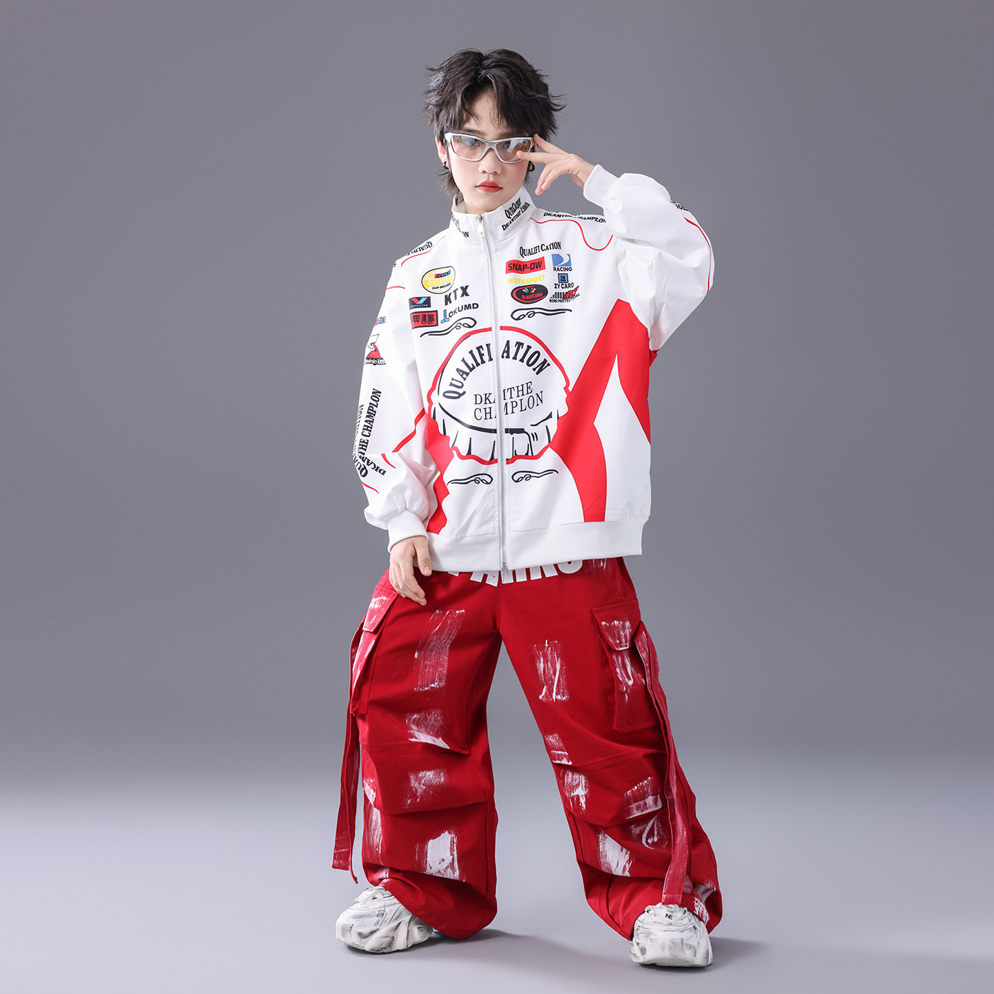 Boys K-pop Fashion Print Jacke - Street Fashion Kpop recensie en prijs