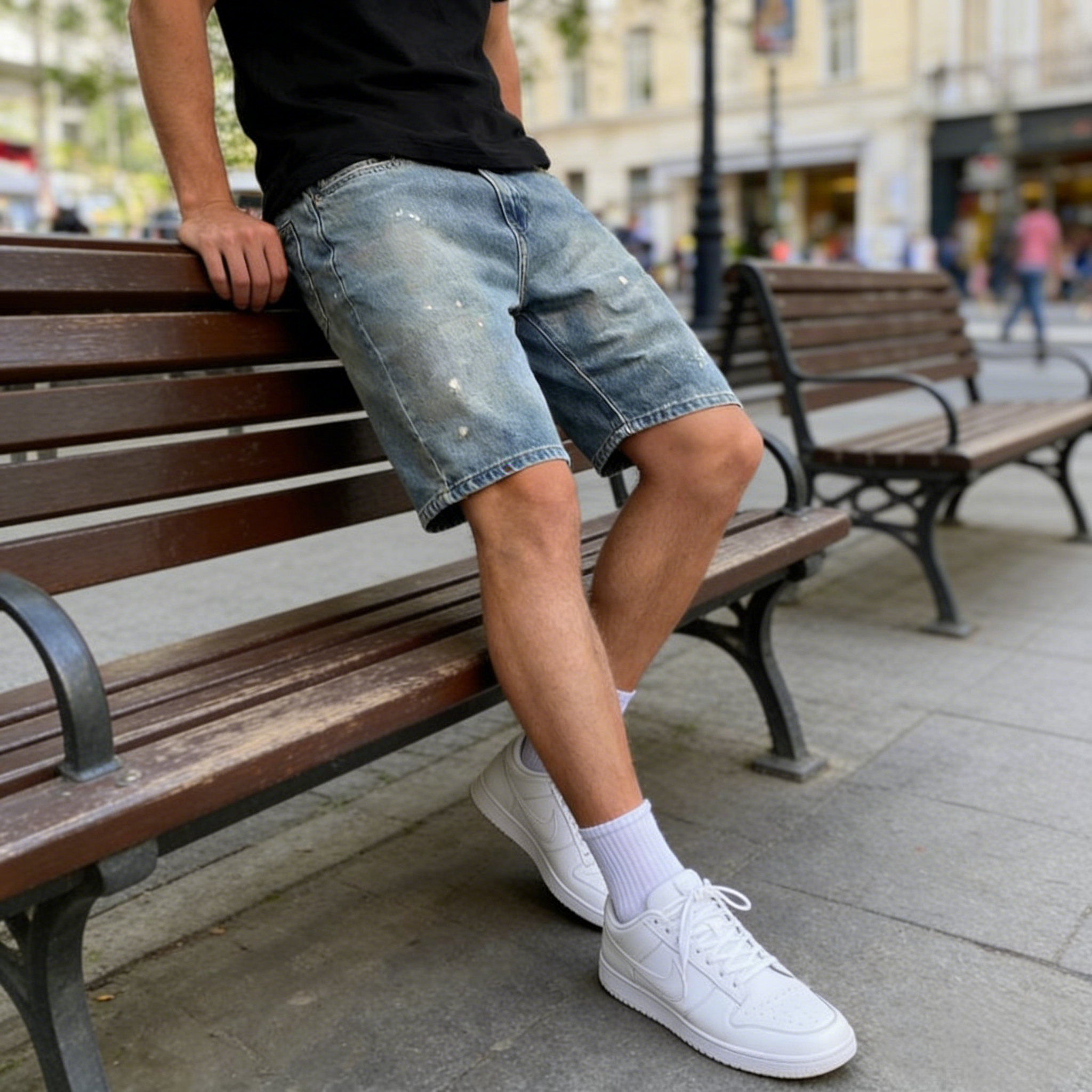 Men's Summer American High Str - Street Fashion Jeans recensie en prijs