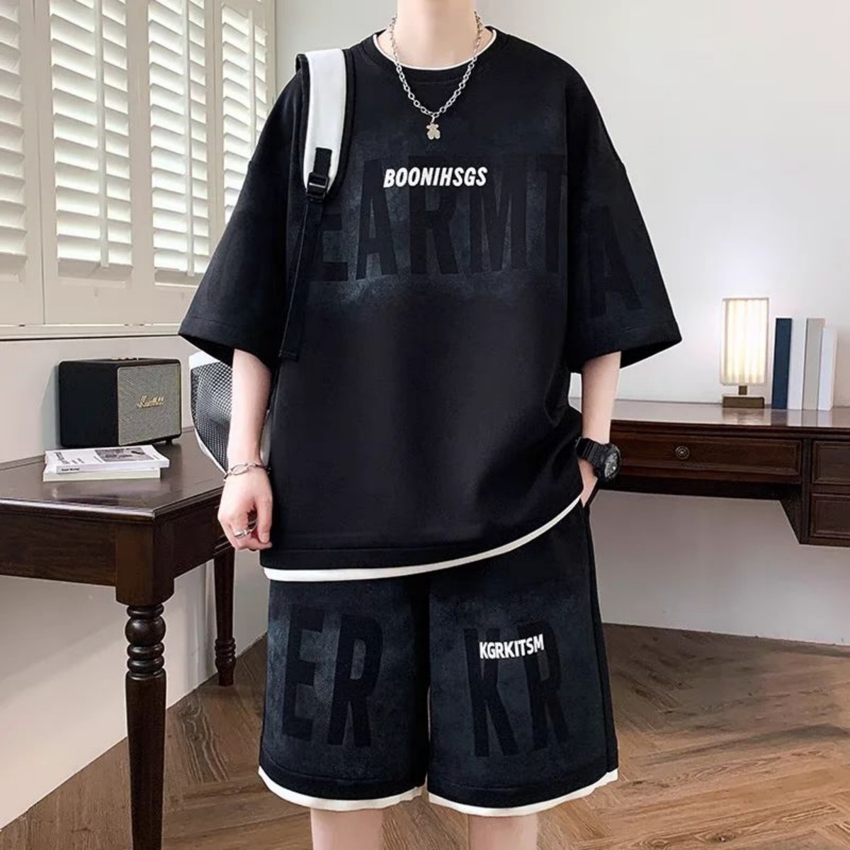 2026 Summer New Men's Short-Sl - Street Fashion For 2026 recensie en prijs