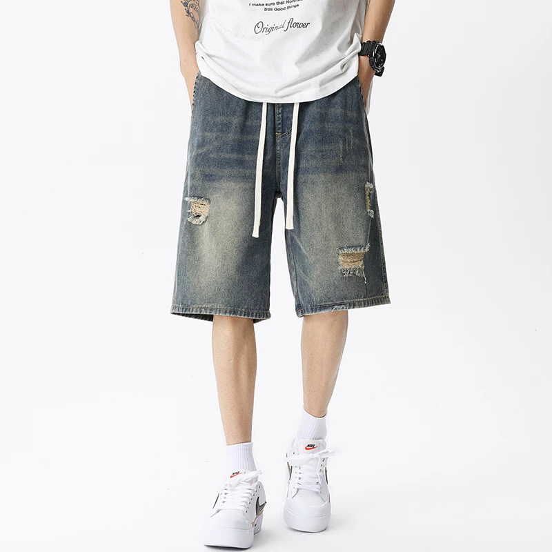 Summer Thin Denim Shorts Men's - Street Fashion Jeans recensie en prijs