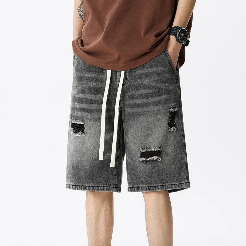 Summer Thin Denim Shorts Men's - Street Fashion Jeans recensie en prijs