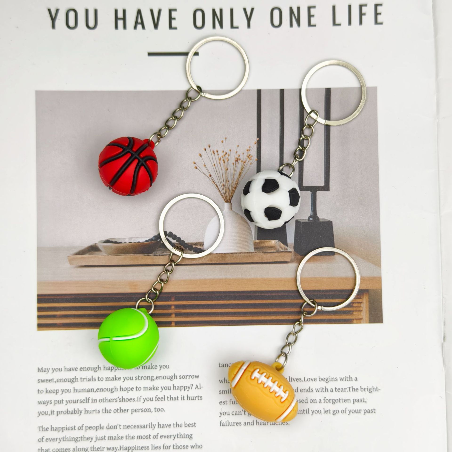 Personality Ball Games Keychai - Street Fashion Game recensie en prijs