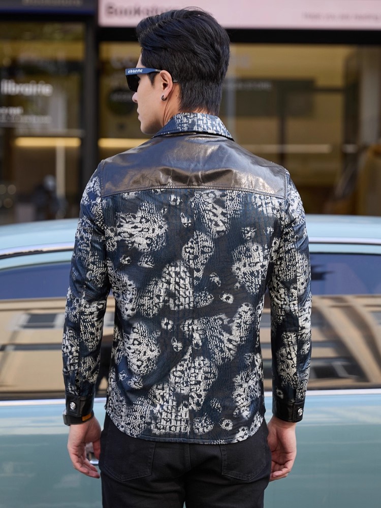Luxury New Fashion Floral Prin - Street Fashion Jacket Men recensie en prijs