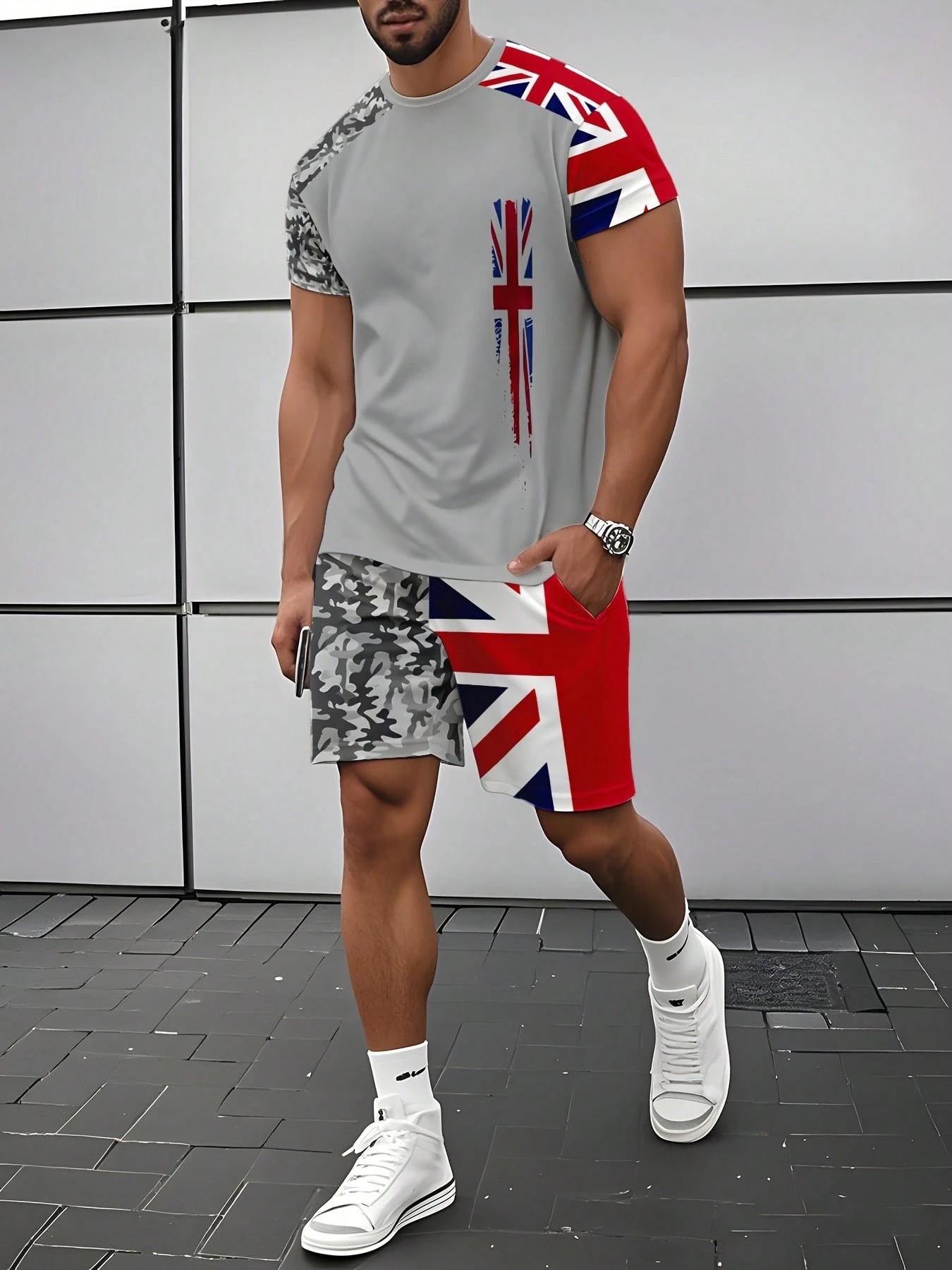2026 Summer New Men's Short-Sl - Street Fashion For 2026 recensie en prijs