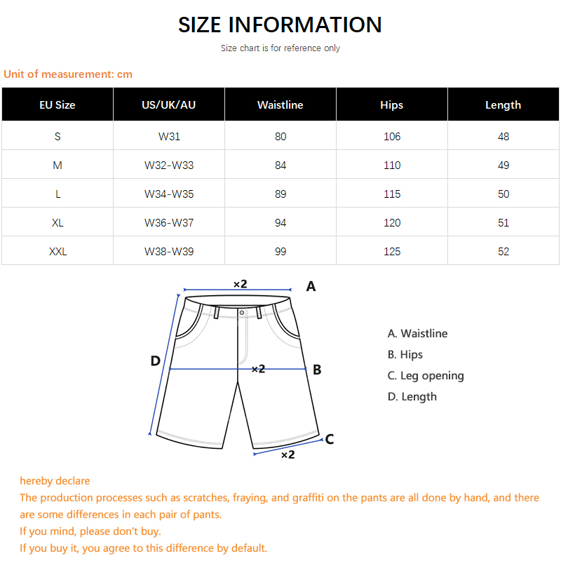 Hip-Hop Streetwear Men's Denim - Street Fashion Jeans recensie en prijs