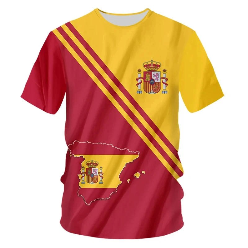 Unisex 3D Print Spain Style T  - Street Fashion In Spain recensie en prijs