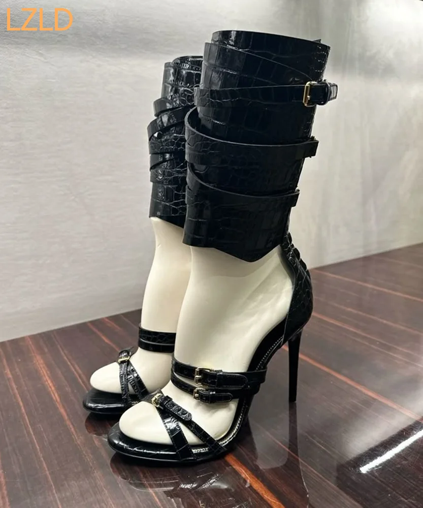 Black Sexy Catwalk Women Sanda - Street Fashion Women recensie en prijs