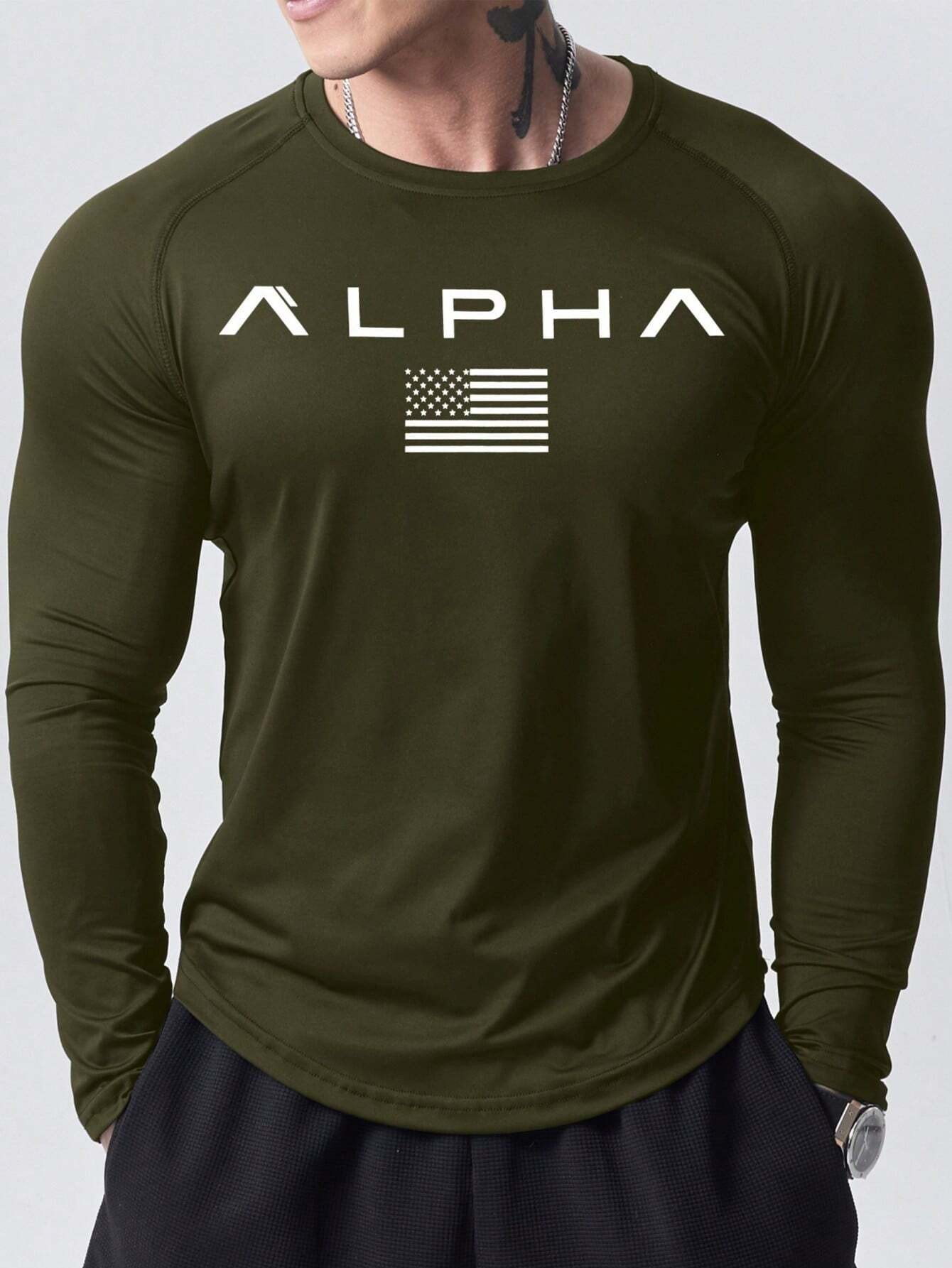 New men's long-sleeved T-shirt - Street Fashion Casual recensie en prijs