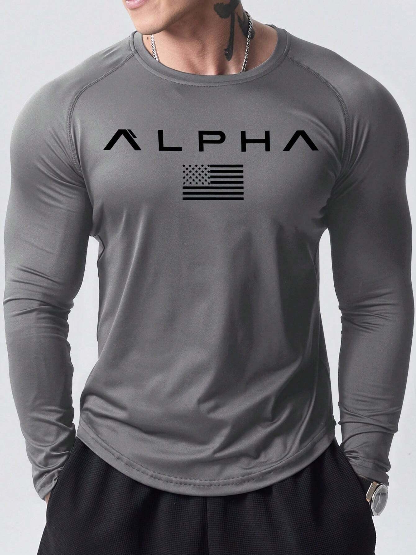 New men's long-sleeved T-shirt - Street Fashion Casual recensie en prijs