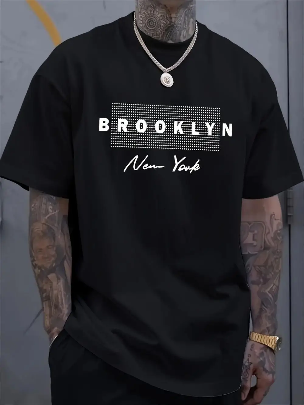 Men's New York Letter Printed  - Street Fashion New York recensie en prijs