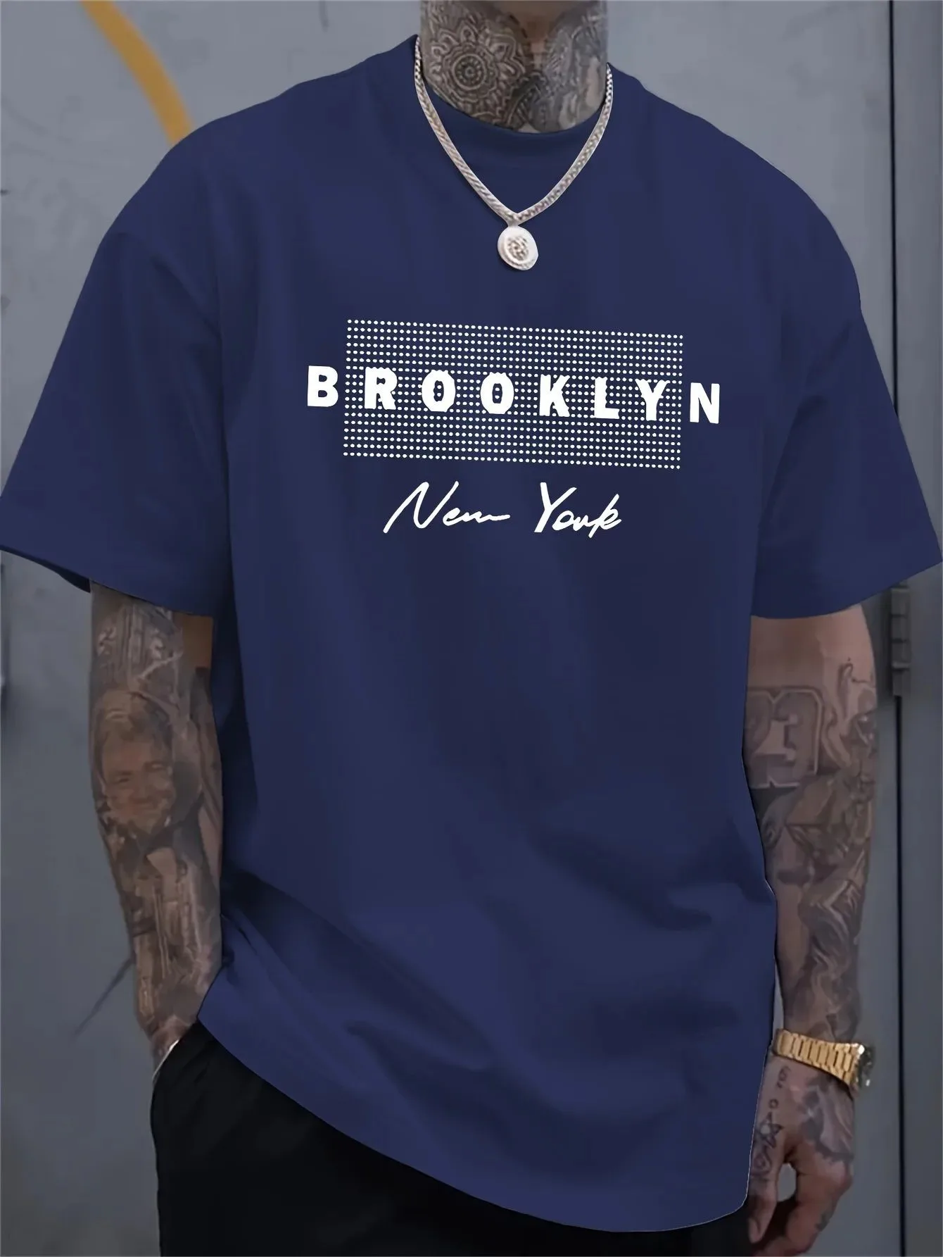 Men's New York Letter Printed  - Street Fashion New York recensie en prijs