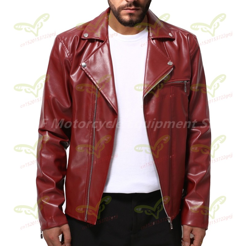 Men's Motorcycle Jacket Black  - Street Fashion Jacket Men recensie en prijs