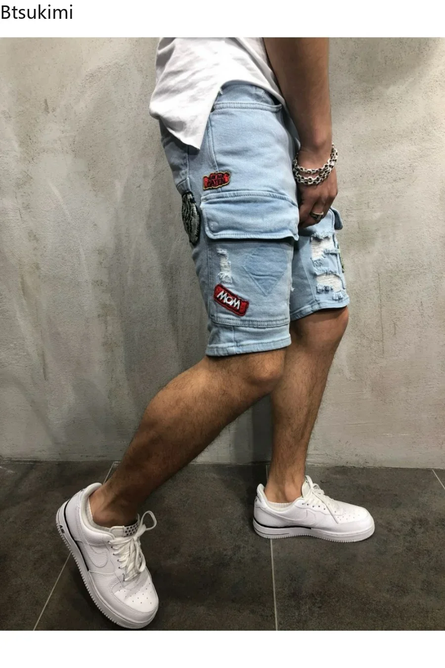 2026 Men's Summer Short Jeans  - Street Fashion Jeans recensie en prijs