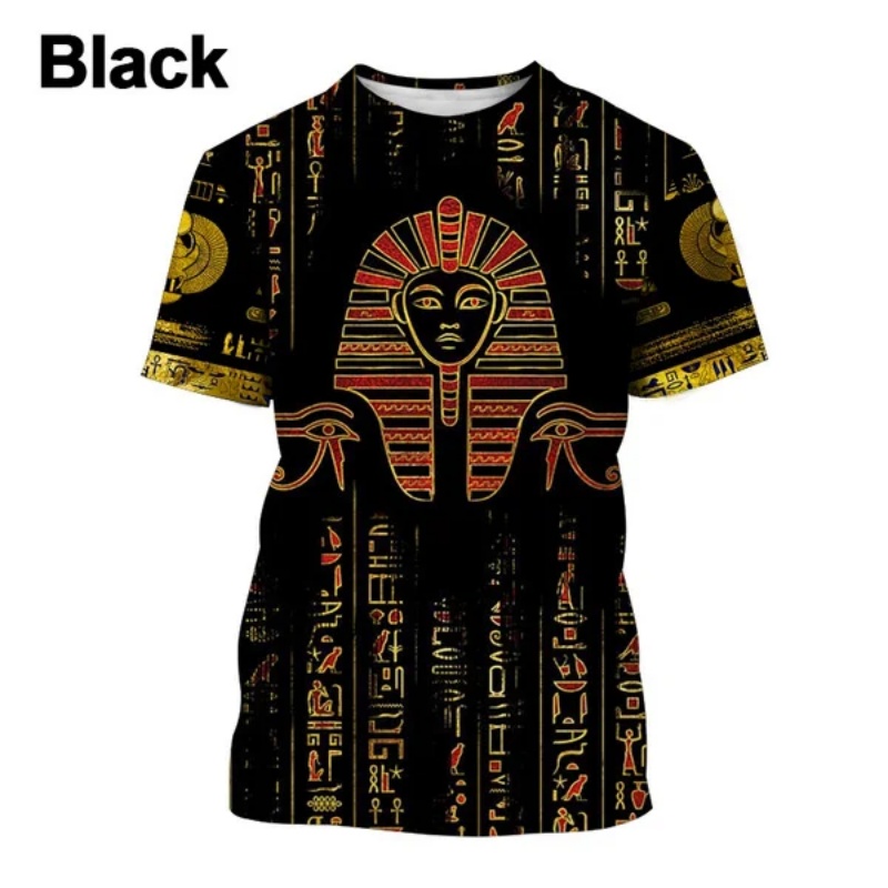 3D Printed Pharaoh Anubis T-Sh - Street Fashion Egypt recensie en prijs