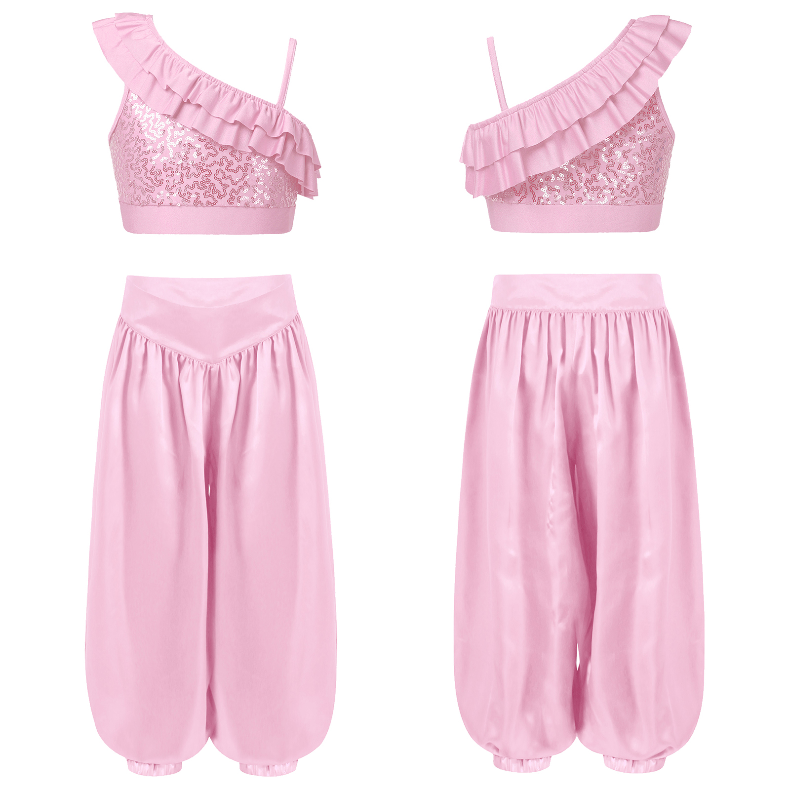 Children Shiny Sequins Dance C - Street Fashion Baggy recensie en prijs