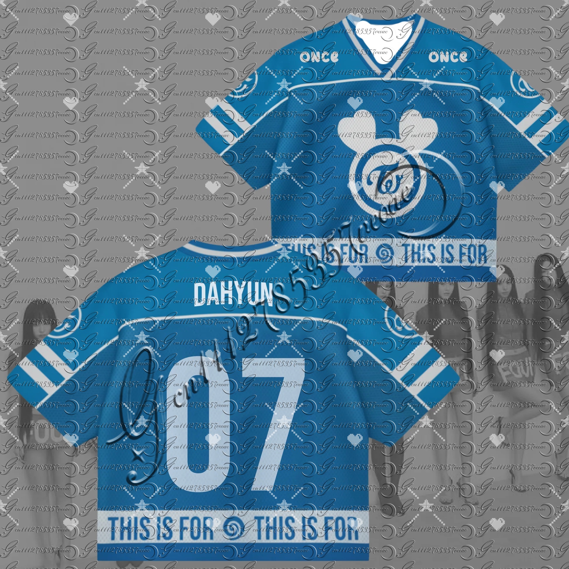 2026 new Custom TWICE Blue Jer - Street Fashion Kpop recensie en prijs