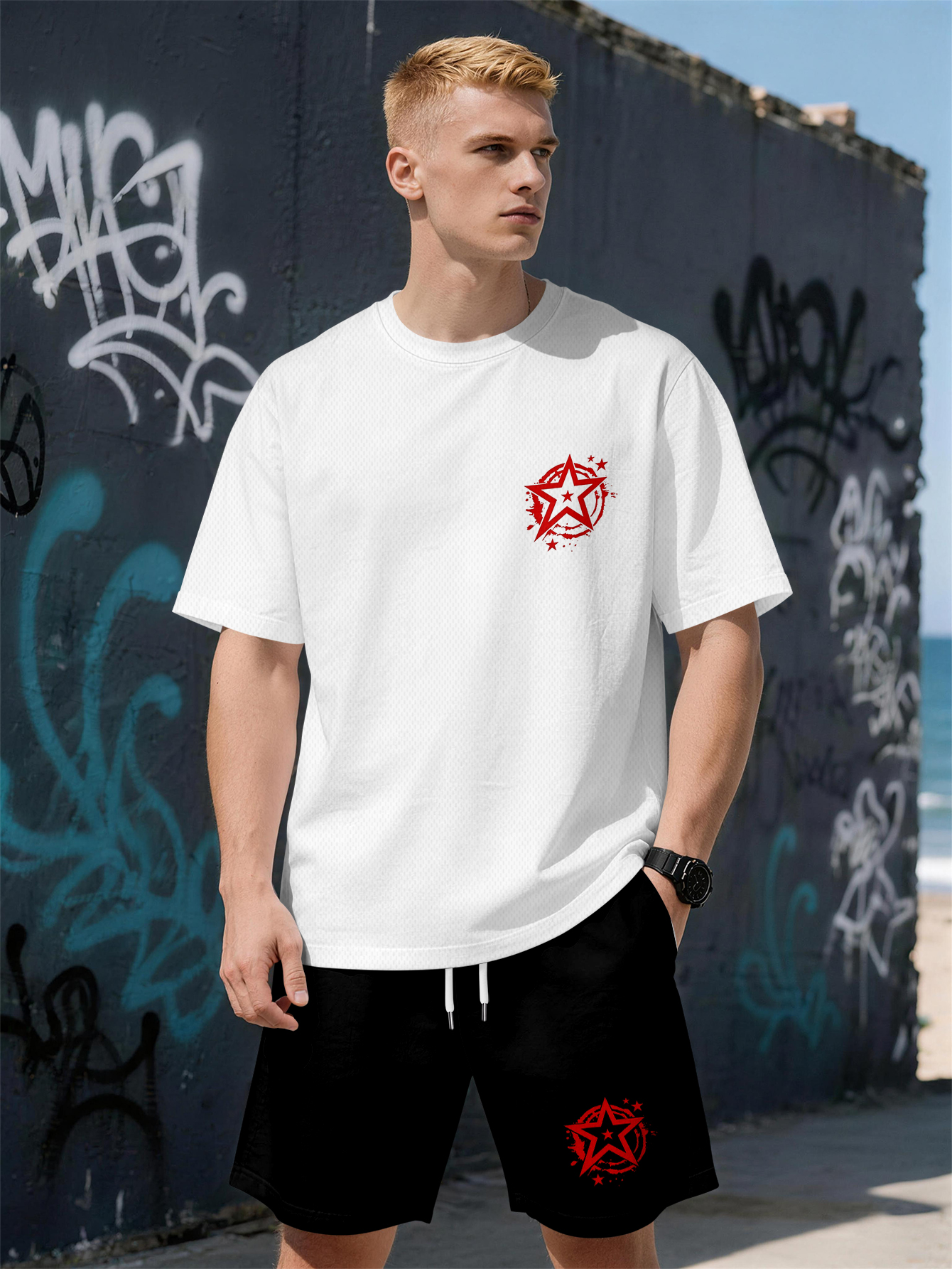 2026 Summer New Men's Short-Sl - Street Fashion Style recensie en prijs