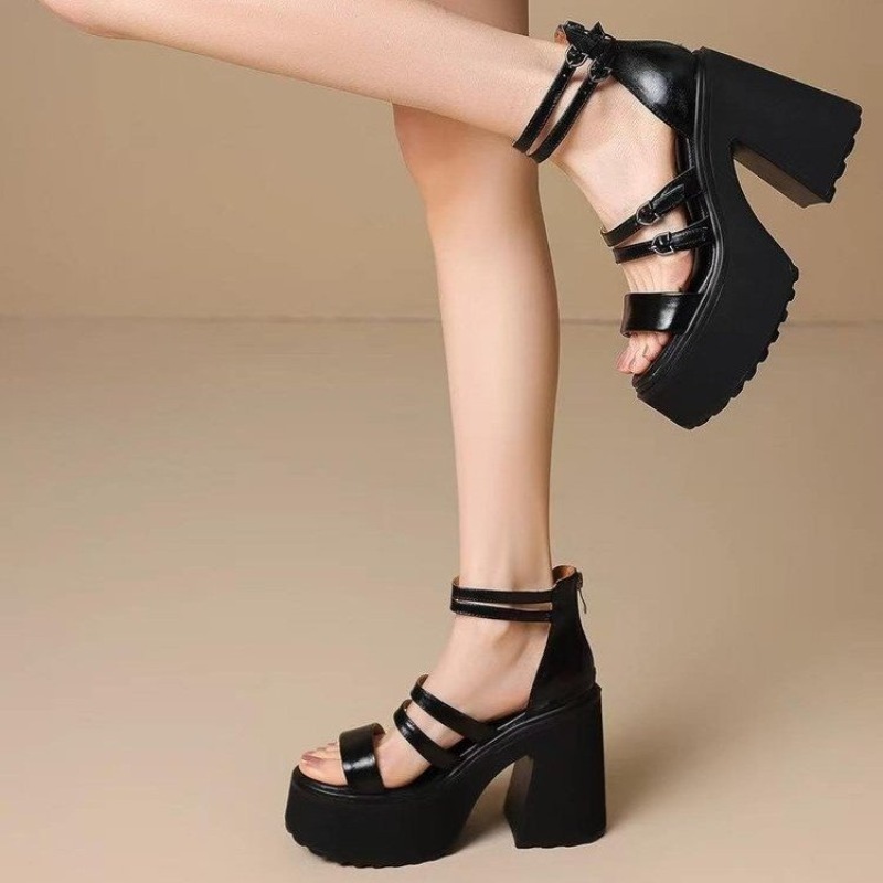 Red Wind High Heels Sandals Wo - Street Fashion Roma recensie en prijs