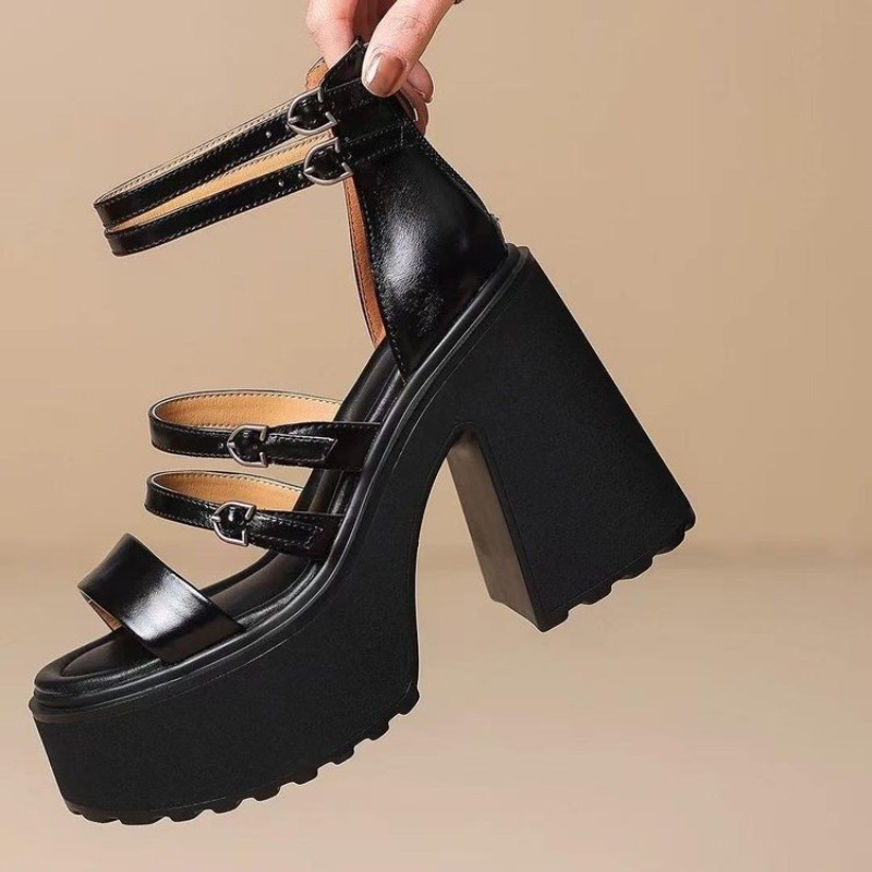 Red Wind High Heels Sandals Wo - Street Fashion Roma recensie en prijs