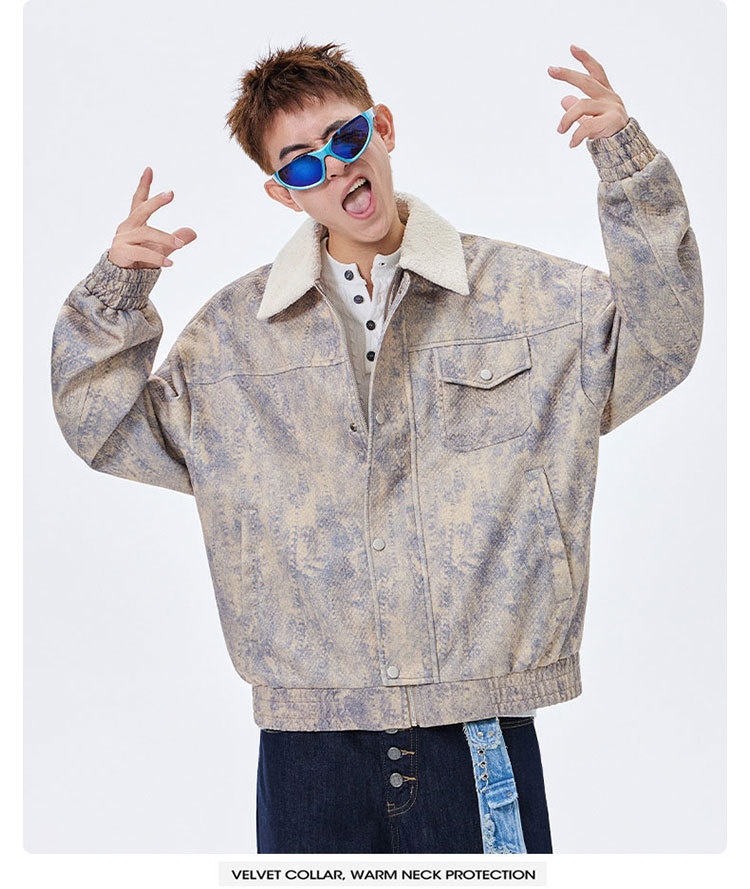Mens Jacket Coat Figure Popula - Street Fashion Now recensie en prijs