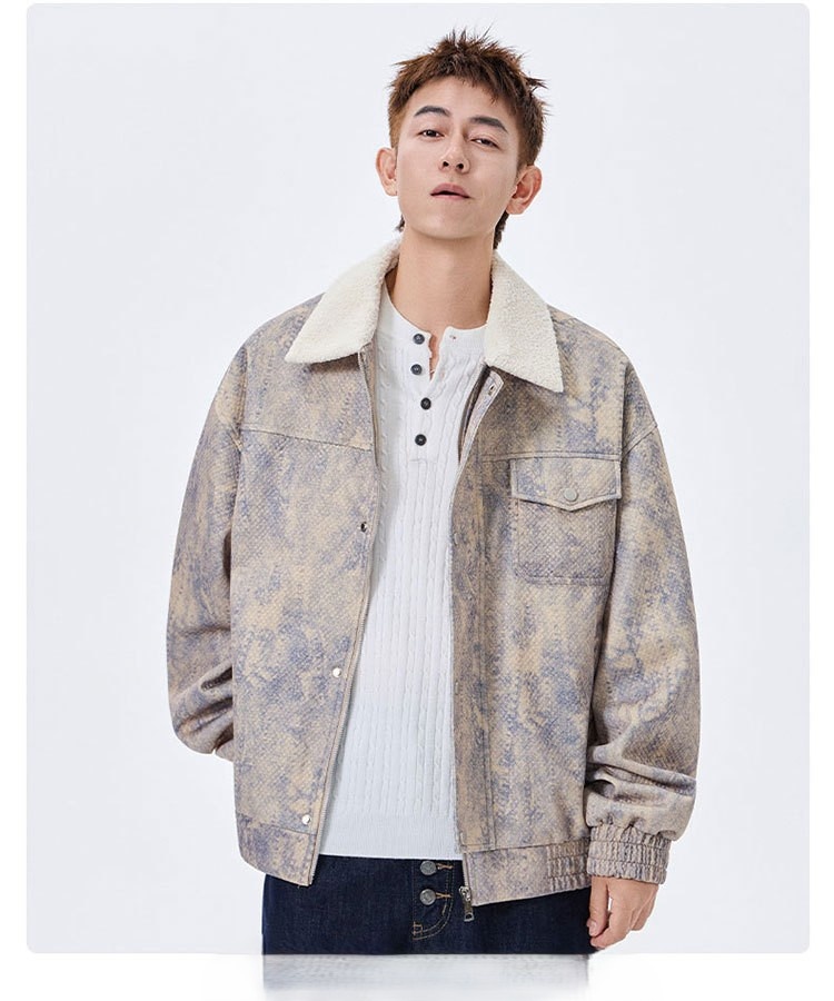 Mens Jacket Coat Figure Popula - Street Fashion Now recensie en prijs
