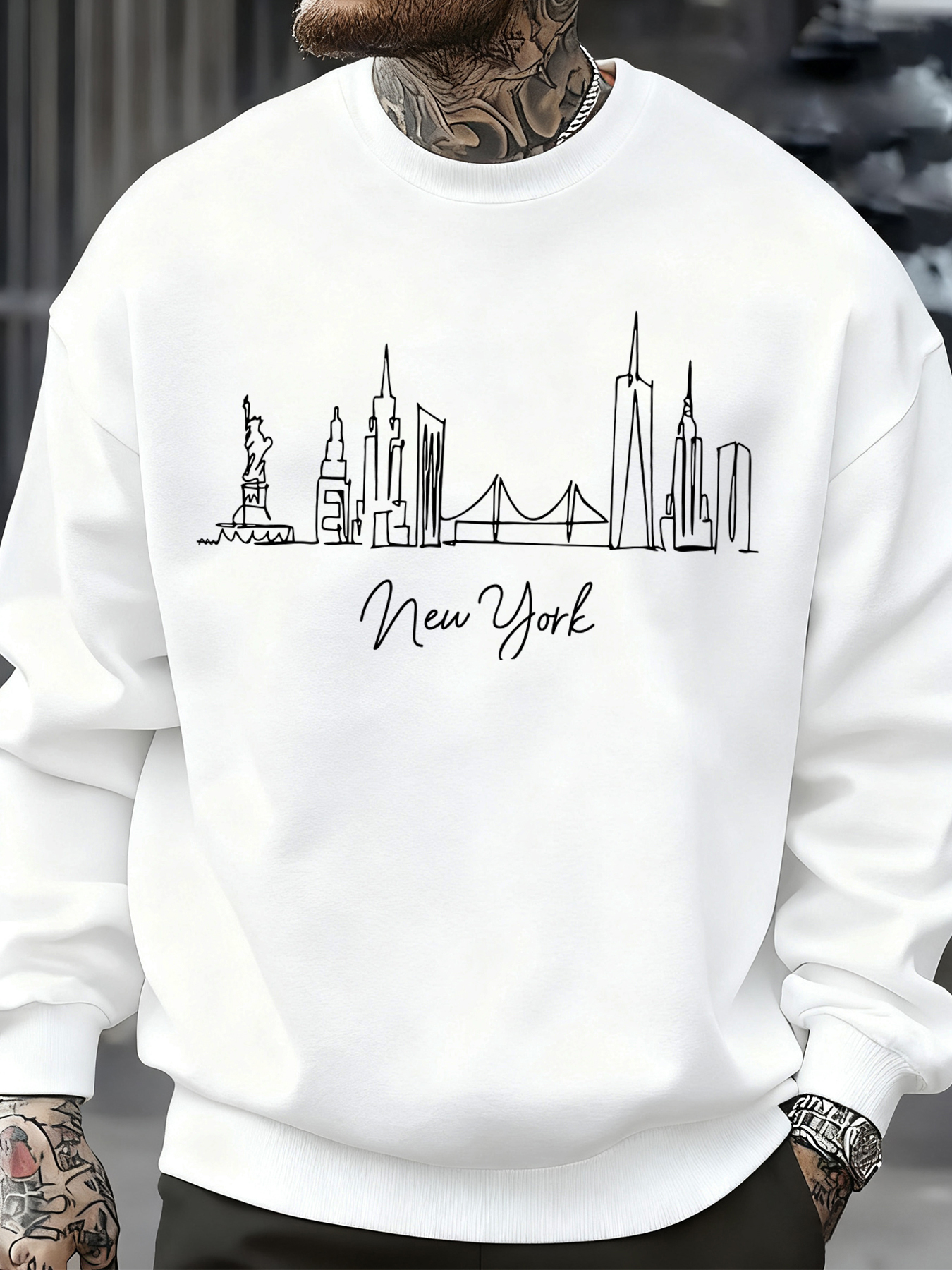 New York City Line Prints Men' - High Street Fashion New York recensie en prijs