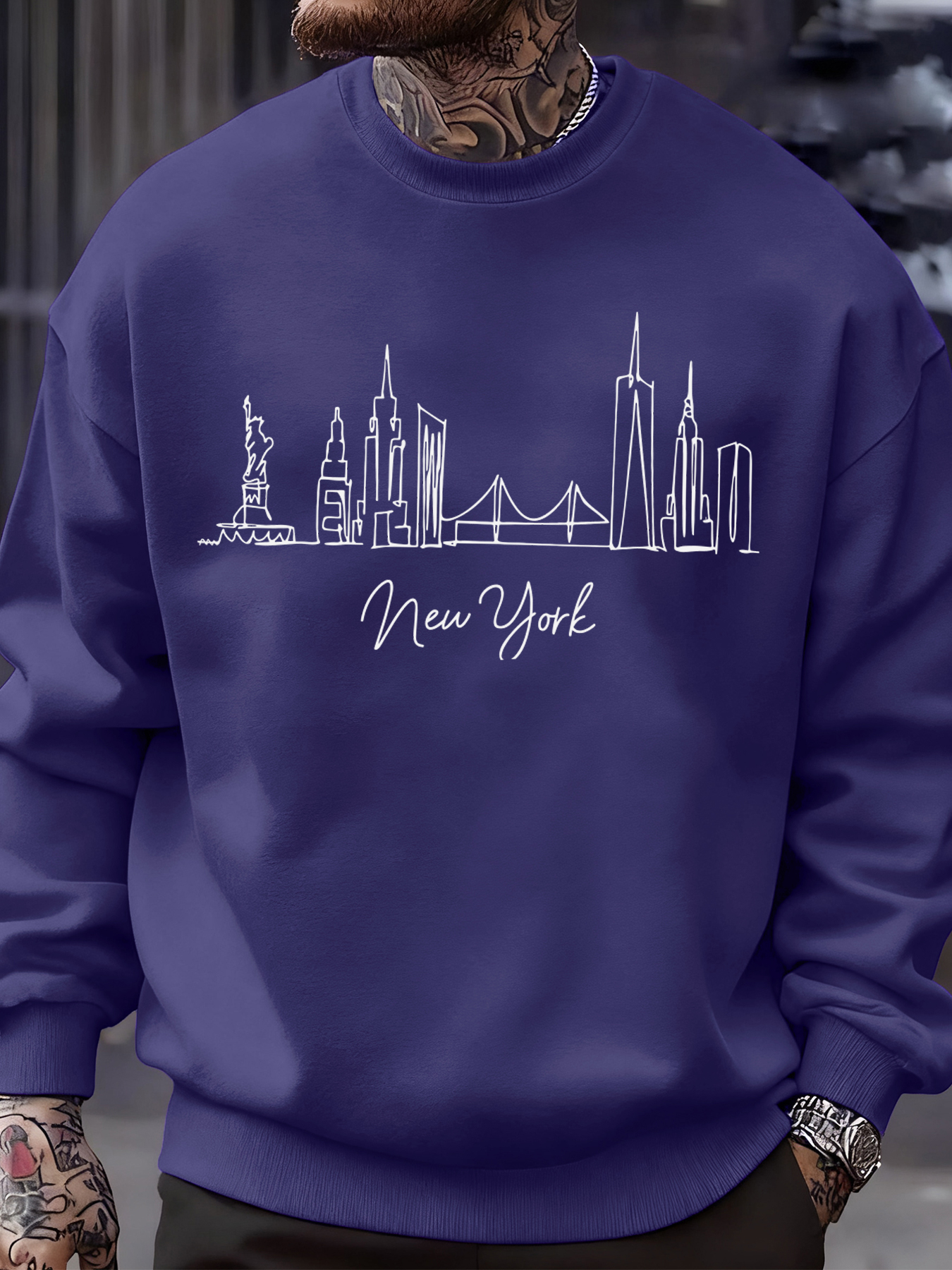New York City Line Prints Men' - High Street Fashion New York recensie en prijs
