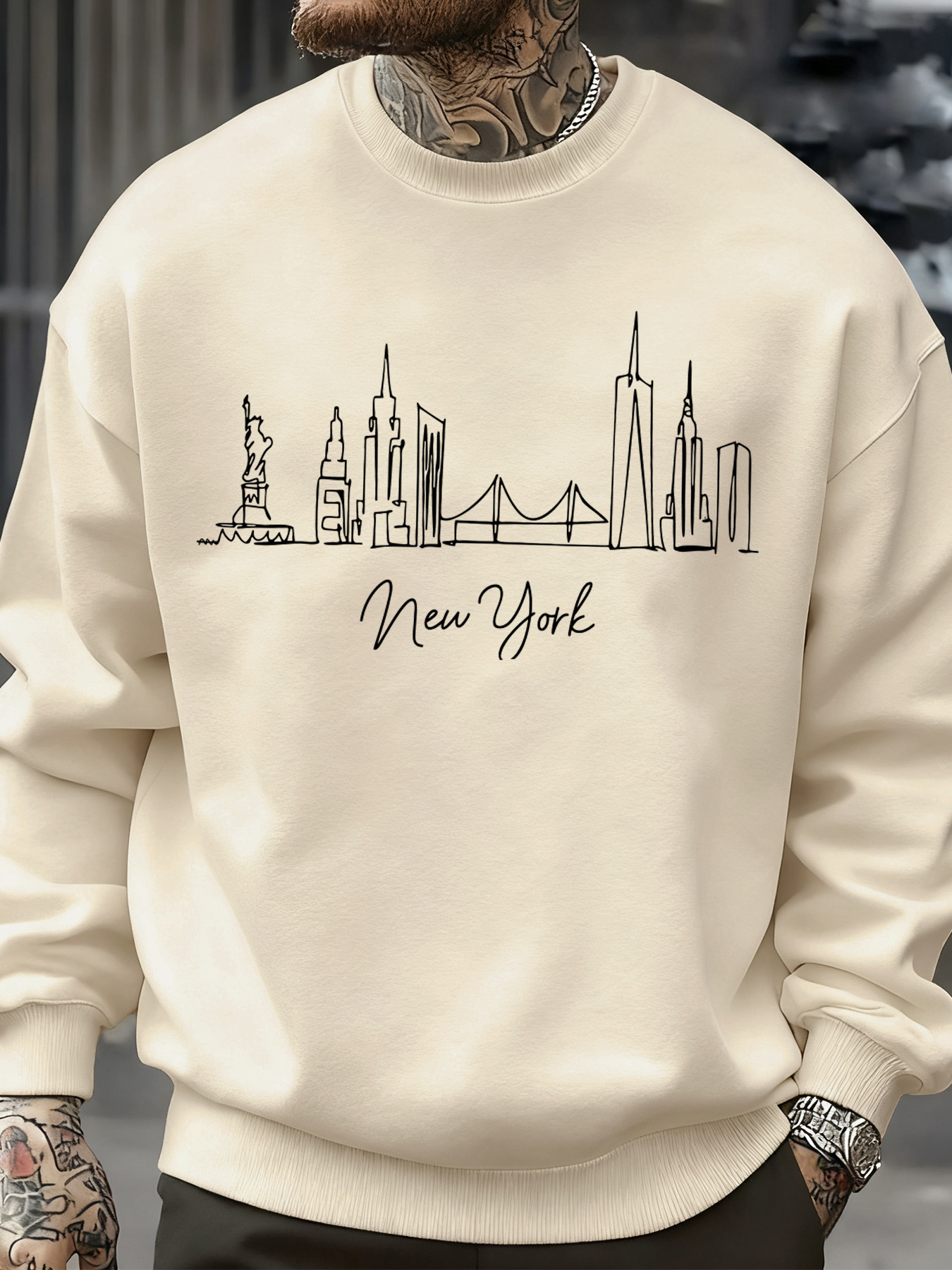 New York City Line Prints Men' - High Street Fashion New York recensie en prijs