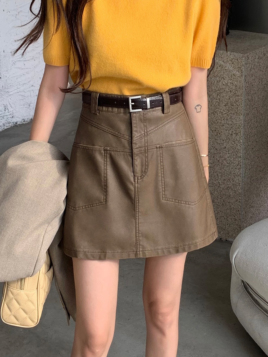 High Waist PU Leather  Skirt W - Street Fashion Now recensie en prijs