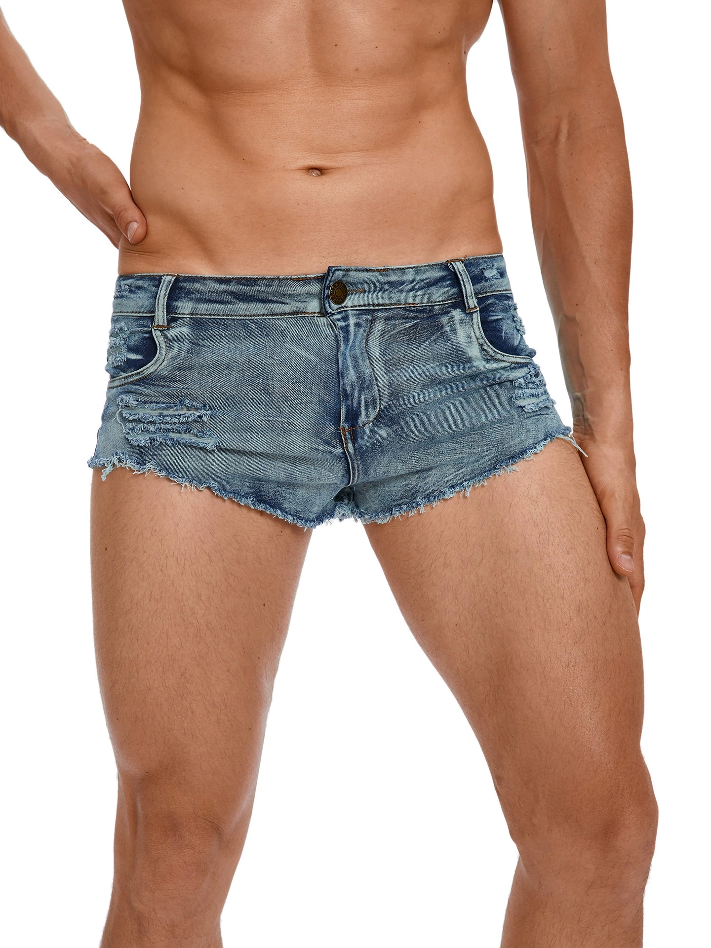 Men's Tight Low Waist Jeans Sh - Street Fashion Jeans recensie en prijs