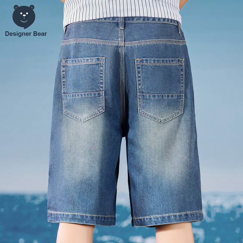 Summer Thin Men's Denim Shorts - Street Fashion Baggy recensie en prijs