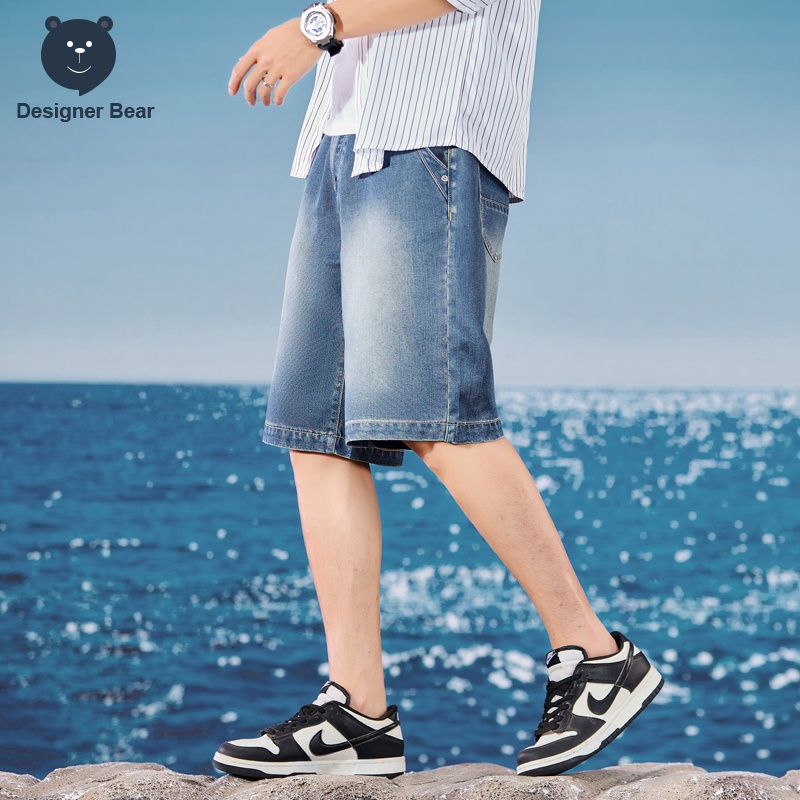 Summer Thin Men's Denim Shorts - Street Fashion Baggy recensie en prijs