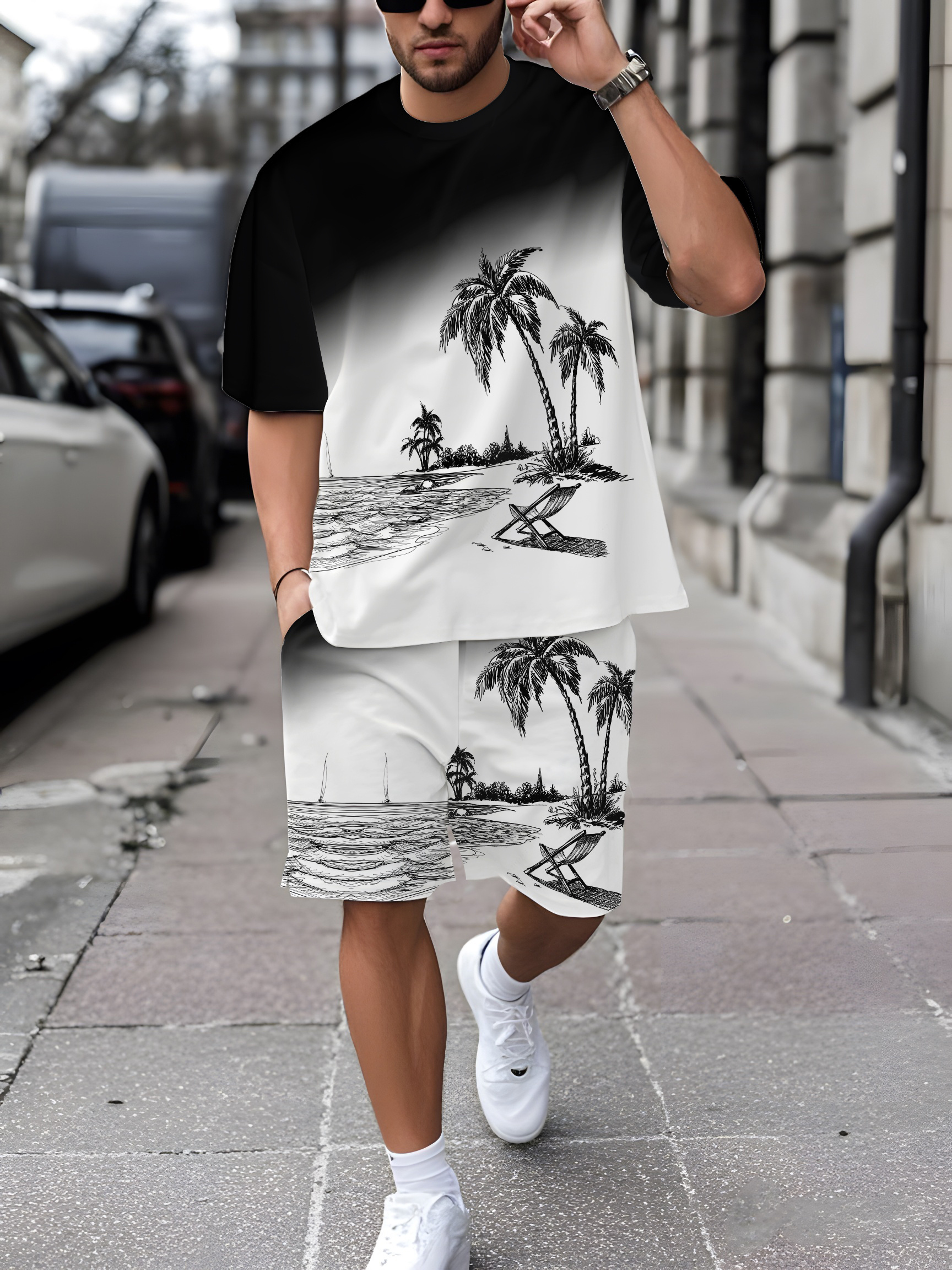 2026 Summer New Men's Short-Sl - Street Fashion For 2026 recensie en prijs