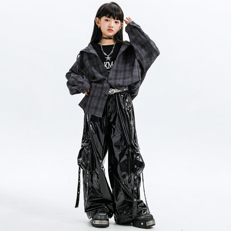 Girls Jazz Dance Costumes Hood - Street Fashion Kpop recensie en prijs