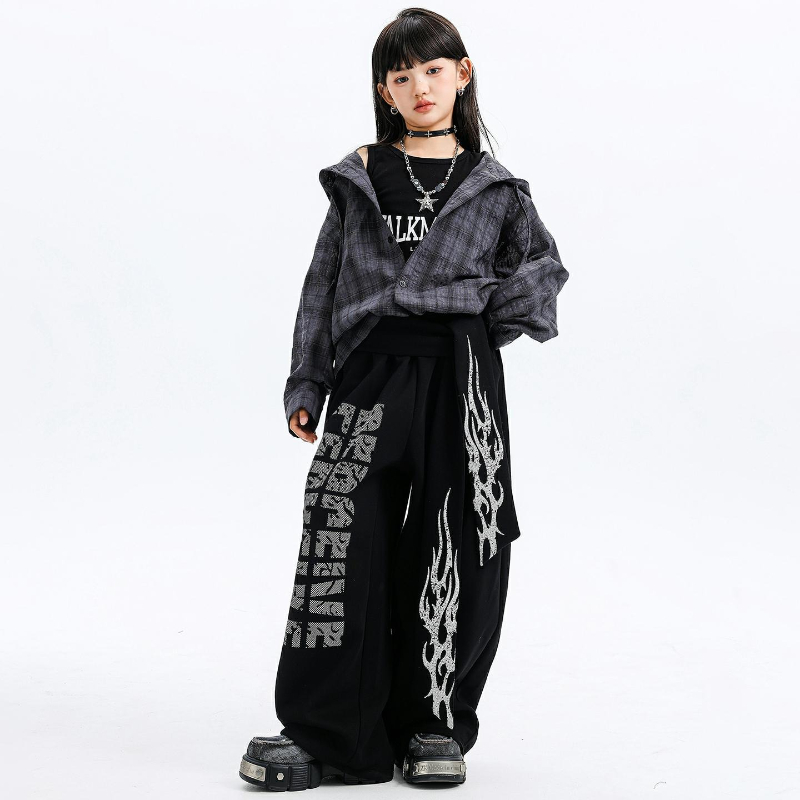 Girls Jazz Dance Costumes Hood - Street Fashion Kpop recensie en prijs