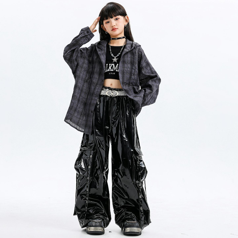 Girls Jazz Dance Costumes Hood - Street Fashion Kpop recensie en prijs